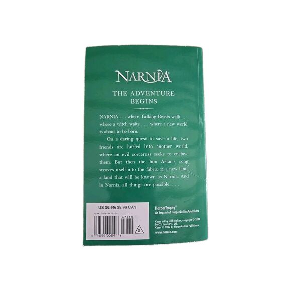 The Chronicles Of Narnia,The Magicians Nephew By CS Lewis 1983 Vtg Pre-owned - Picture 2 of 13